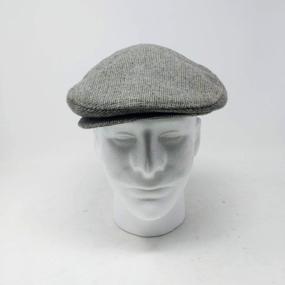 Vintage Totes Gray Tweed Newsboy Cap - Picture 5 of 8
